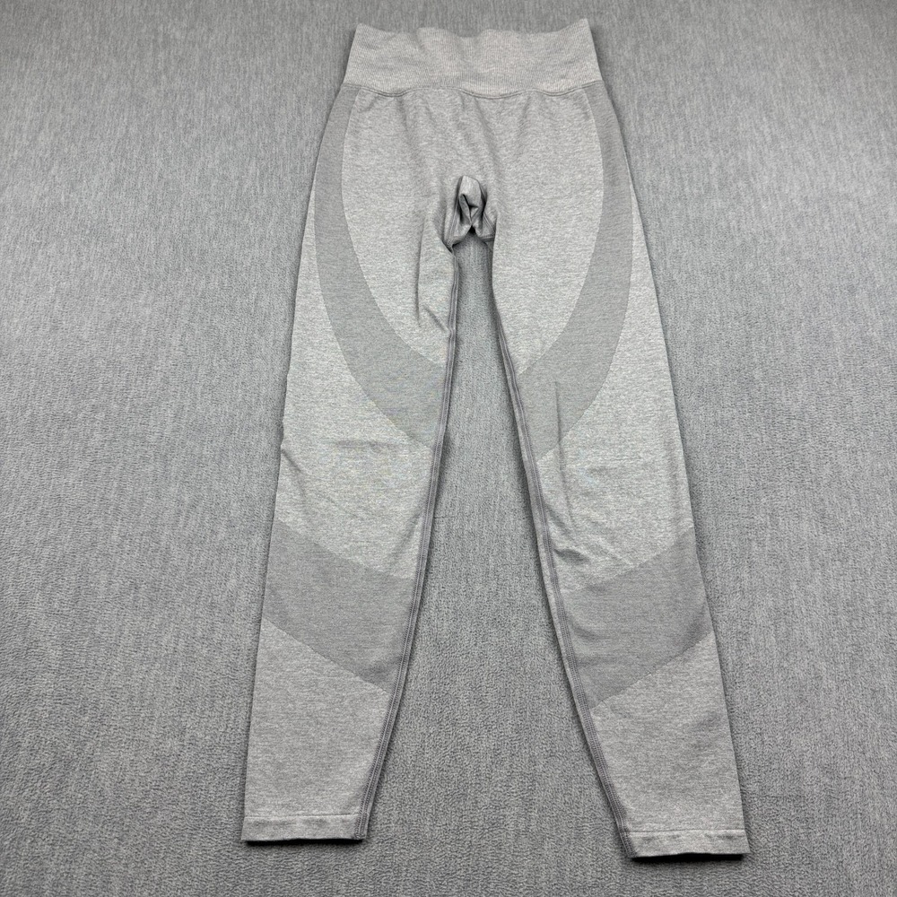 Victoria's Secret Leggings Womens XS Gray Seamless Pink Active Athletic Yoga Gym